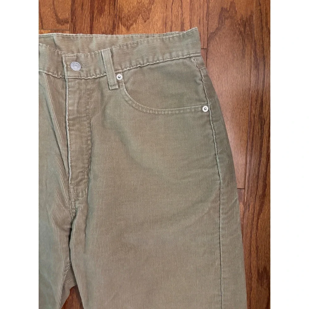 Levi's Vintage‎ 0500 Regular Fir Straight Leg Tan Corduroy Pants Size W32/L30